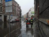 Silna burza w Świętochłowicach. Intensywne opady i zalane ulice. Strażacy musieli interweniować aż 11 razy. To była pracowita doba 