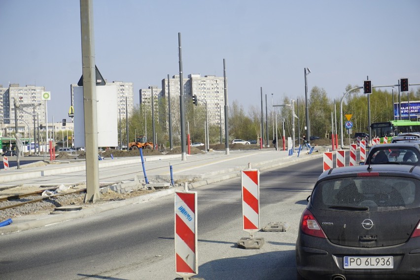 Trwa ostatni etap przebudowy ronda Żegrze w Poznaniu. Prace...