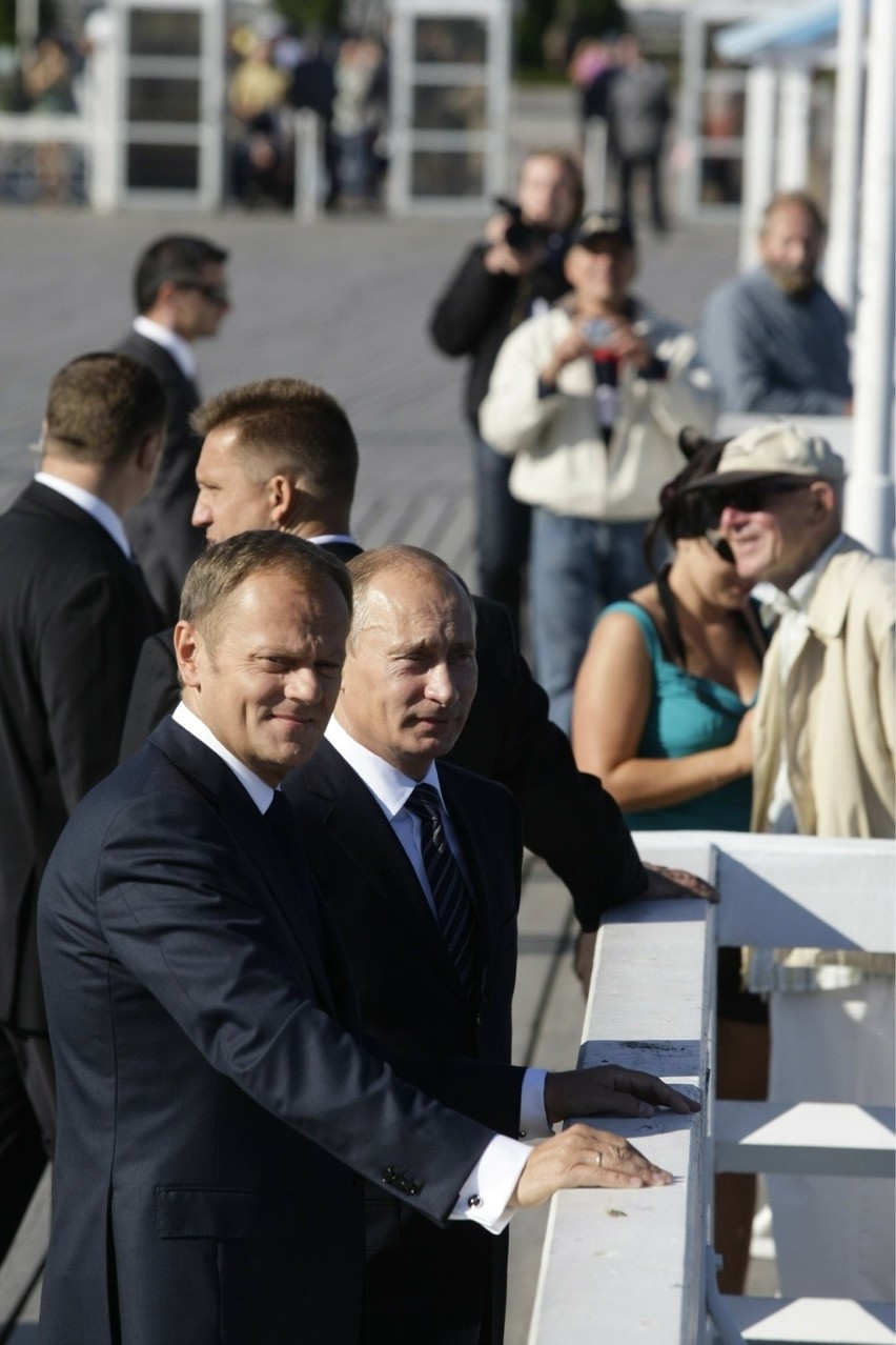 Spotkanie Tusk-Putin na sopockim molu 1 września 2009 roku