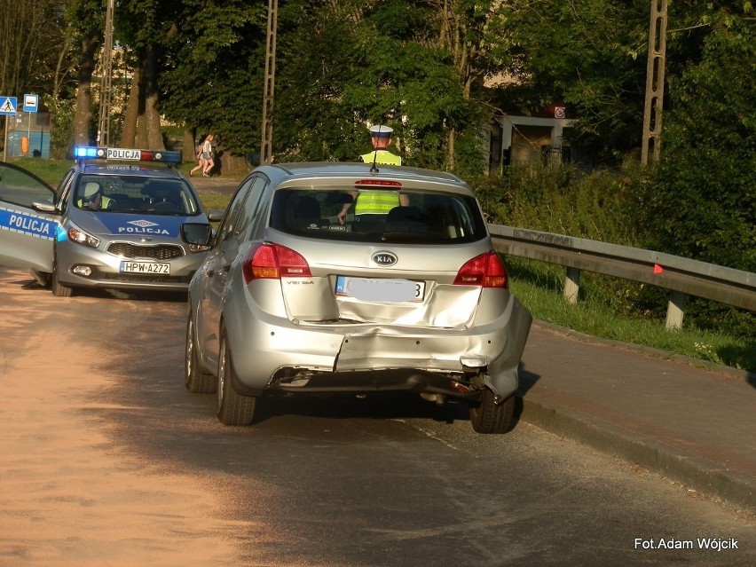Do wypadku doszło na skrzyżowaniu drogi do Mielna i...