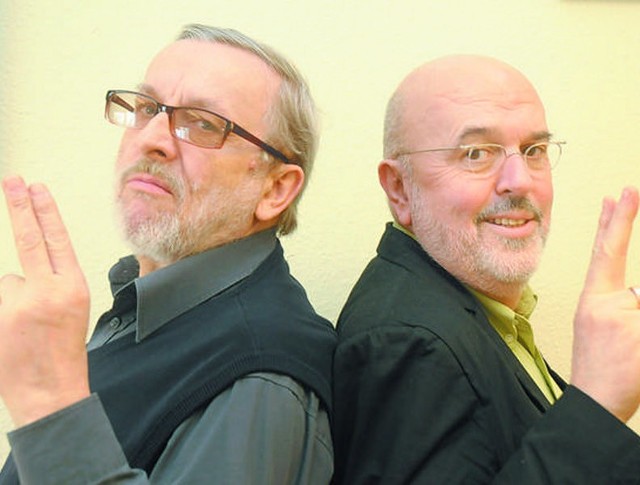 Marek Sobczak (z lewej)  i Antoni Szpak: - To już było...