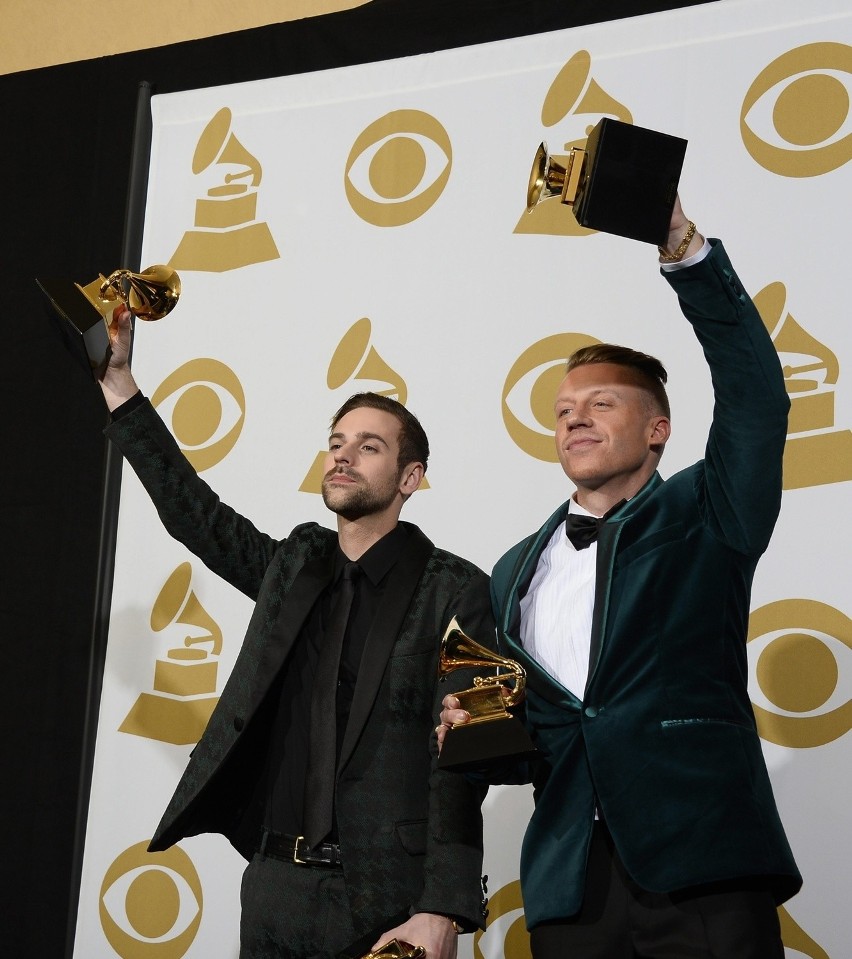 Grammy 2014: Macklemore and Ryan Lewis.