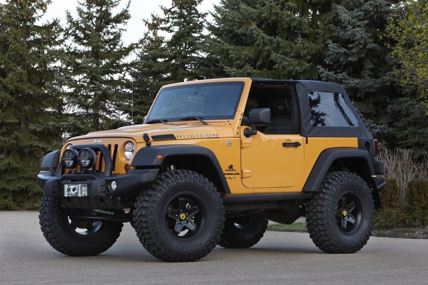 Jeep Wrangler Traildozer concept , Fot: Jeep