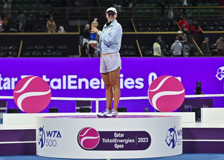 Iga Świątek wygrała turniej WTA 500 w Dausze.