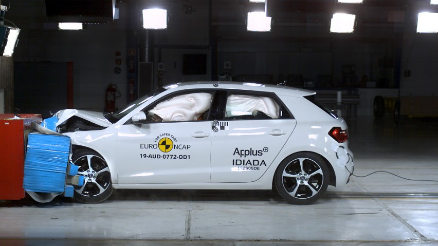 Audi A1. Euro NCAP