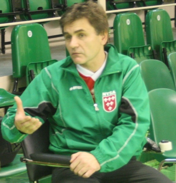 Trener Roman Palacz