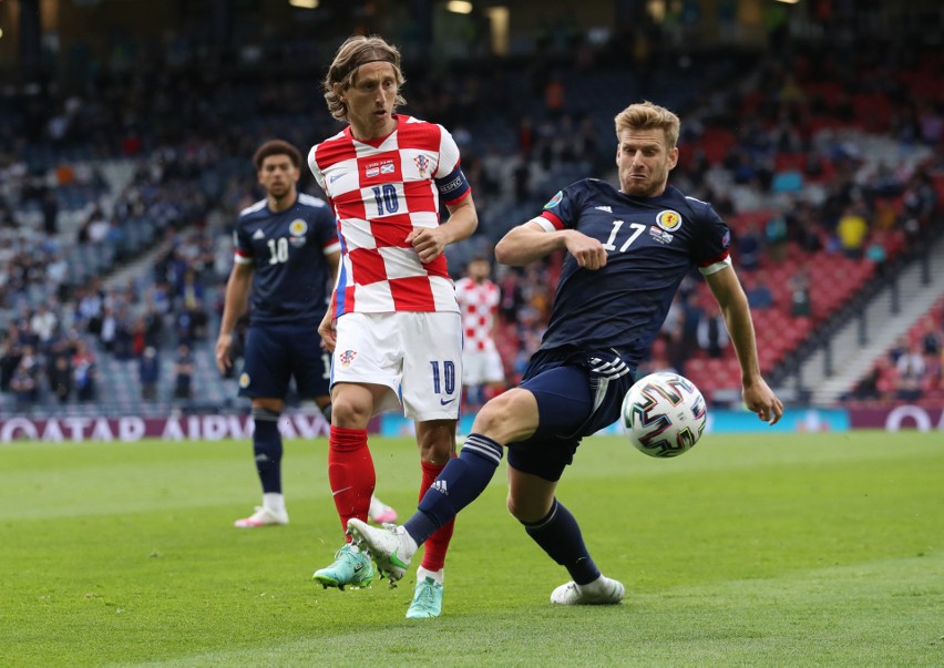 Euro 2020. Chorwacja wyraźnie lepsza od Szkocji. Awansowała z drugiego miejsca                                