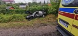 Śmiertelny wypadek na ul. Chemicznej w Bydgoszczy. Samochód wjechał w pieszego [zdjęcia]
