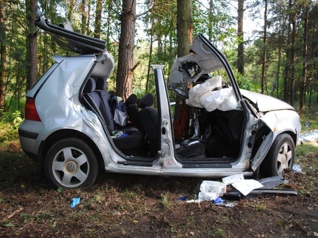 Po wypadku auto nadaje się tylko na złom