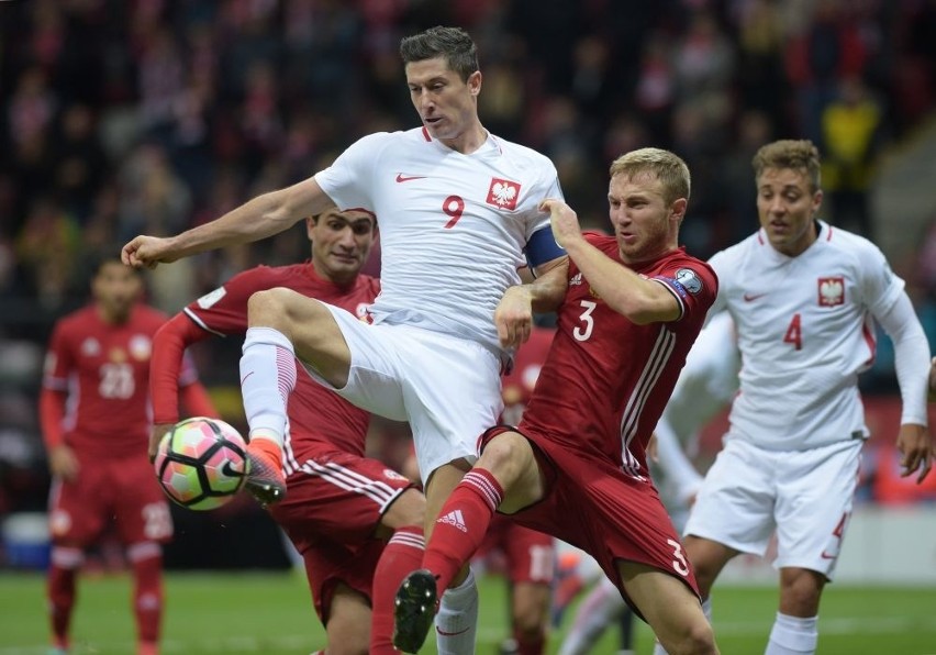 Mecz Polska - Armenia 2:1. Zobacz bramki.