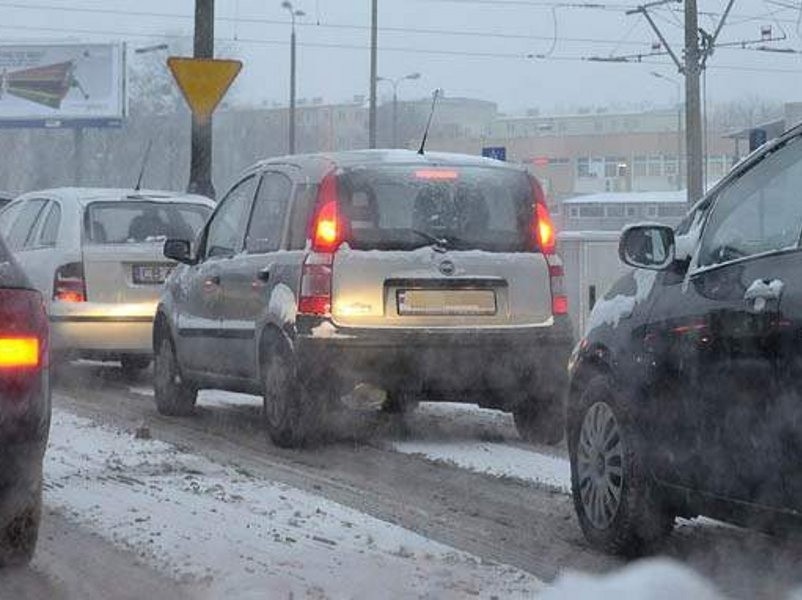 Bydgoszcz po opadach śniegu [zobacz zdjęcia]