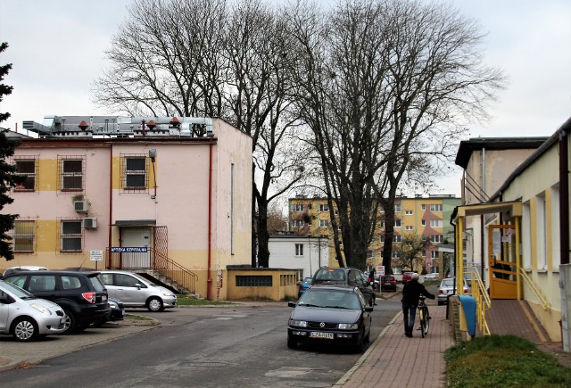 Teren na którym funkcjonuje Zamojski Szpital Niepubliczny.