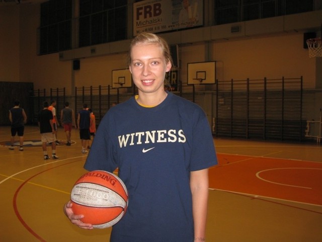 Anna Baran przez 5 lata uczyła się koszykówki w USA.