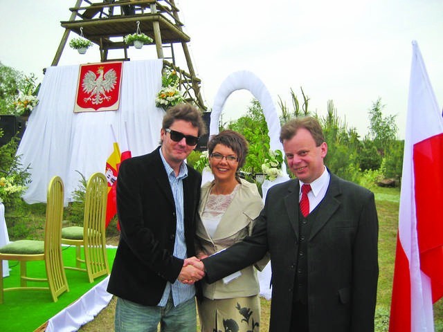 Od lewej: Kuba Wojewódzki, Edyta Dorsz i Eugeniusz...