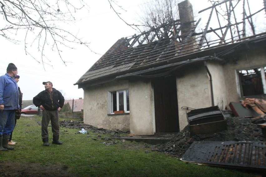 Pożar w Rybniku - pożar domu jednorodzinnego w dzielnicy...