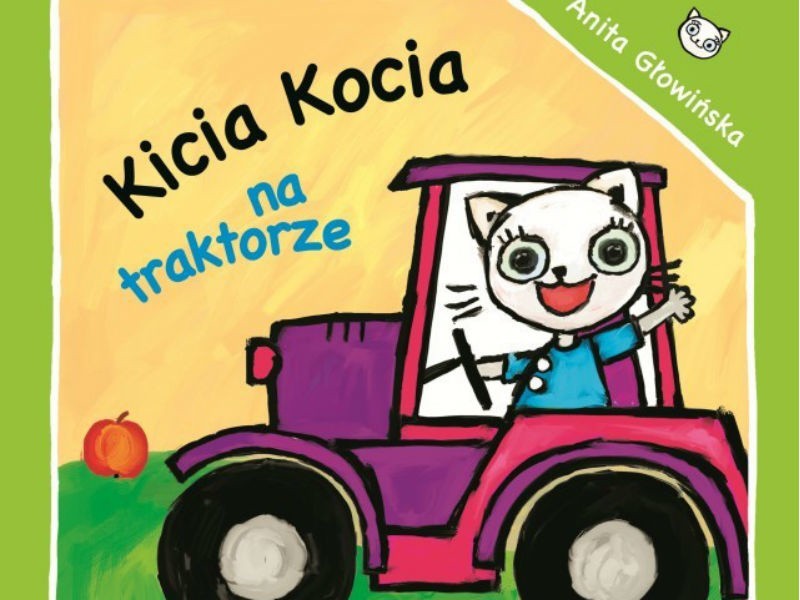(Fragment okładki): Kicia Kocia na traktorze, Anita...