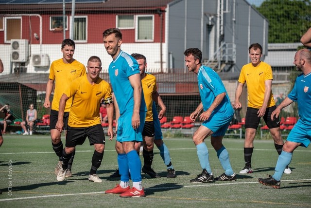 5.06.2022, Kraków: mecz klasy A Podgórze - Wieczysta II (1:14)