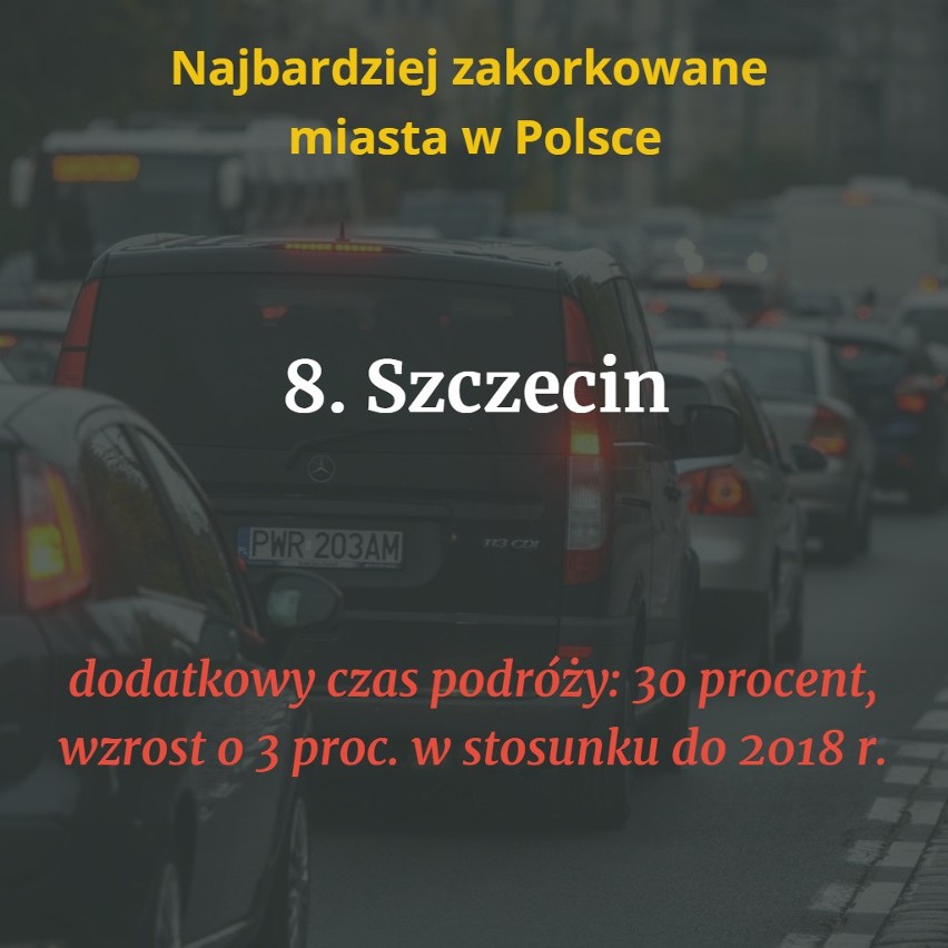 W jaki sposób TomTom sprawdza poziom zakorkowania w...