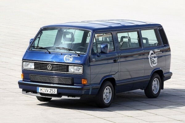 Volkswagen Transporter T3 w Europie produkowany był przez 13...