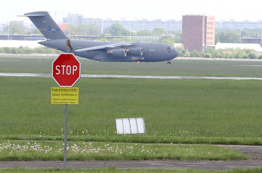 Boeing C-17 Globemaster we Wrocławiu. Zdjęcia ilustracyjne