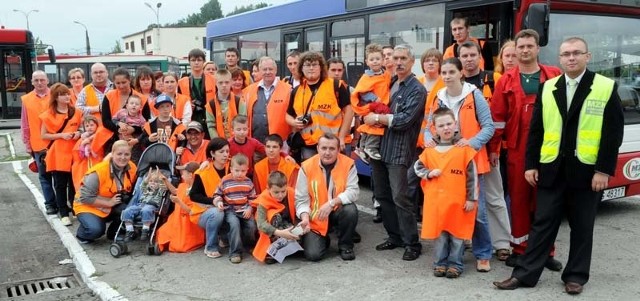 Grupa, która wzięła udział w piątkowym Foto Day w Gorzowie. W sumie w imprezie uczestniczyło niespełna 50 osób.