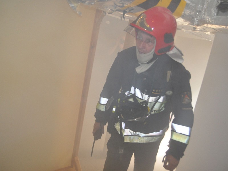 Pożar w szpitalu w Szczecinku