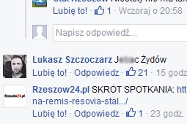 Wpis został już usunięty, skan dostaliśmy od Internautów.