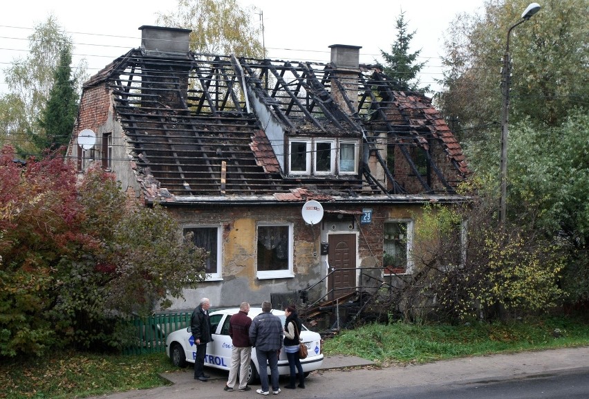 Pożar na Oruni wybuchł w sobotę, 19 października