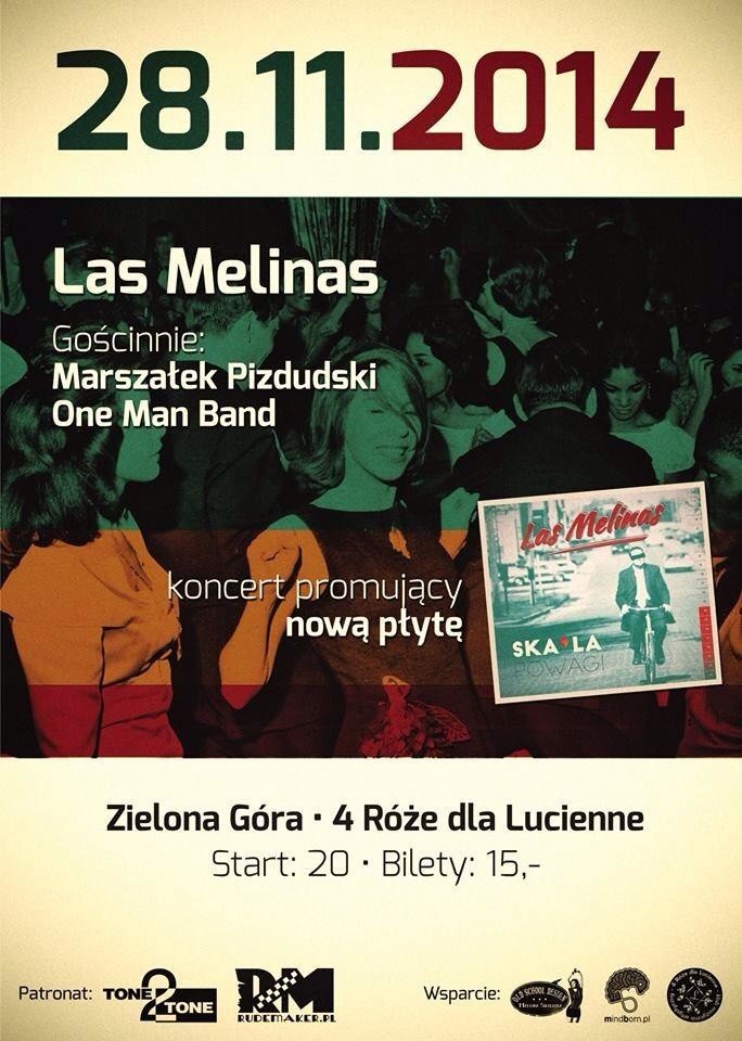 Ska dancing na Andrzejki 2014:  Koncert Las Melinas i...