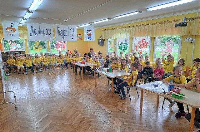 W inowrocławskim Przedszkolu "Muzyczna Kraina" już po raz szesnasty zorganizowano konkurs matematyczny dla maluchów