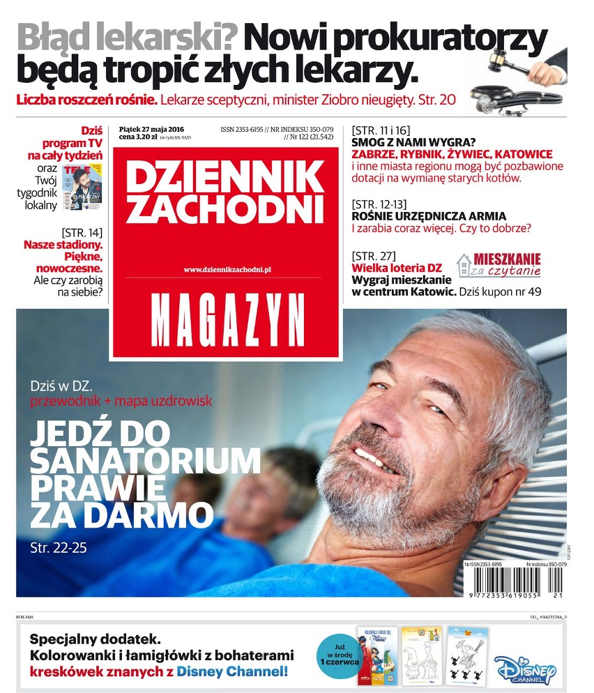 Okładki alternatywne Dziennika Zachodniego na 27.05.2016