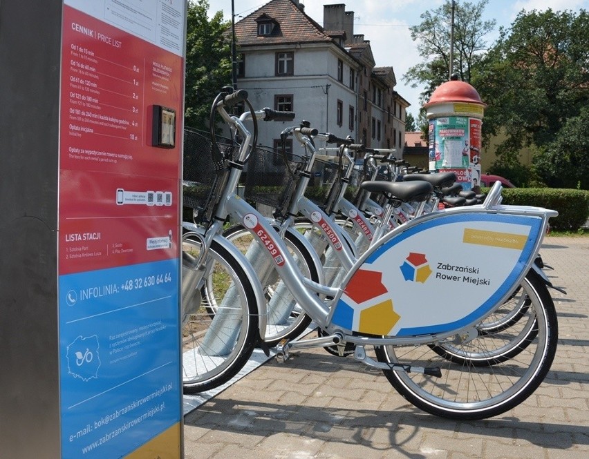 Zabrze: będą nowe stacje roweru miejskiego. Gdzie? Zdecydują mieszkańcy. ZDJĘCIA