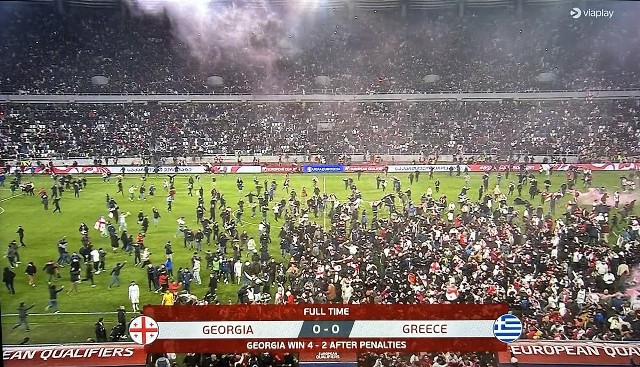 Gruzja z pierwszym w historii awansem na Euro.