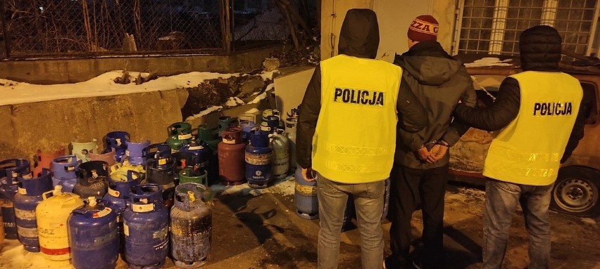 Ukradli butle z gazem o wartości 50 000 złotych. Grozi im do 10 lat więzienia  