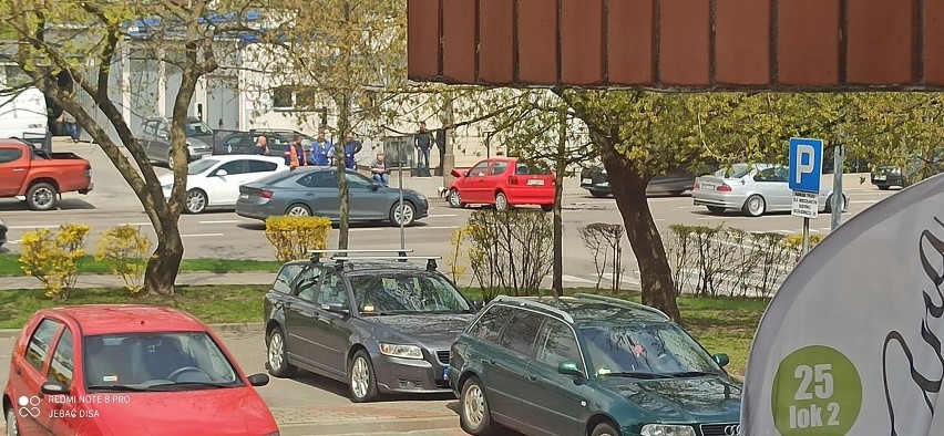 Wypadek na ulicy Poleskiej w Białymstoku