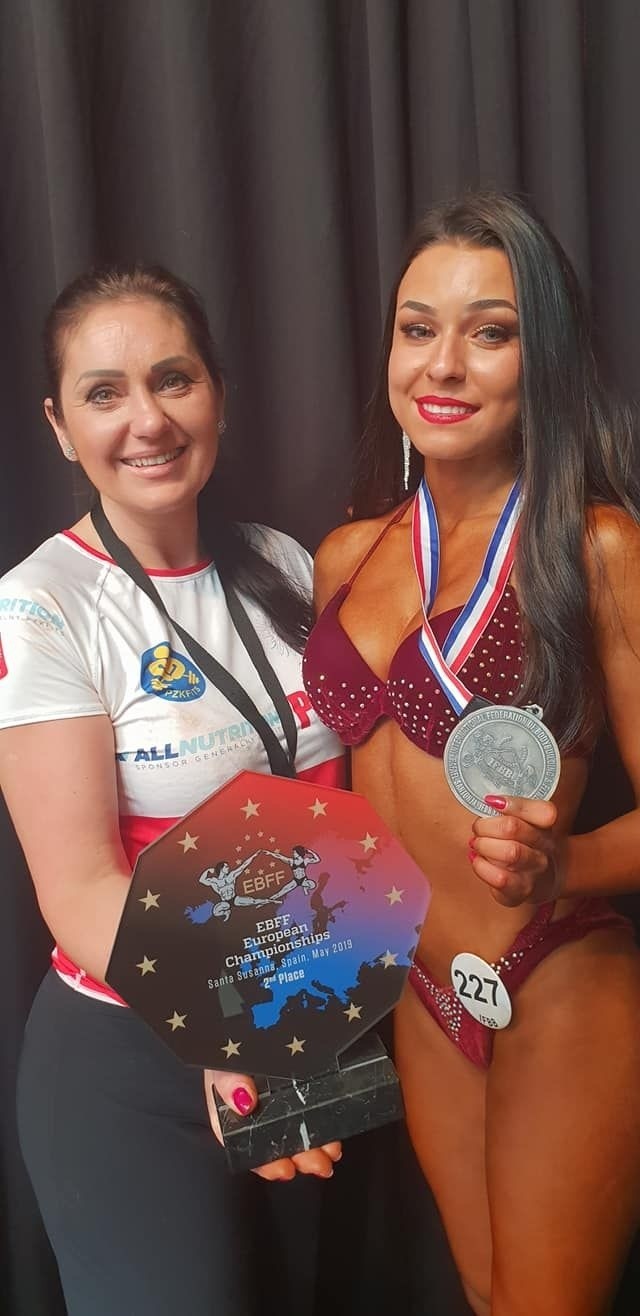 Kolejny medal w Santa Susanna! Emilia Pękala z Black&White Ostrowiec ze srebrem mistrzostw Europy w fitness [ZDJĘCIA] 