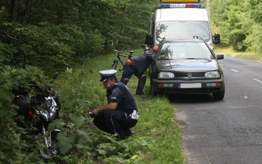 Pijany motorowerzysta uczestniczył w wypadku na Okólnej w...