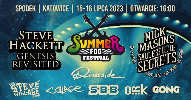 W katowickim Spodku odbędzie się Summer Fog Festival