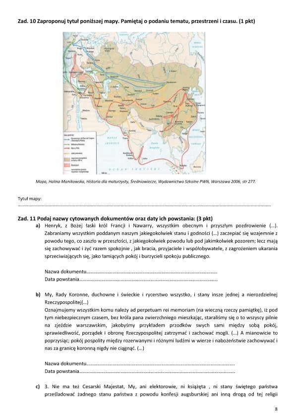 Matura próbna 2019: historia i wos. Pobierz arkusze, tematy, klucz odpowiedzi [ZDAJ MATURĘ Z NOWINAMI]