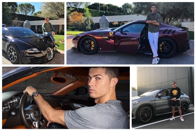 Cristiano Ronaldo uwielbia luksusowe auta. Ostatnio piłkarz Juventusu odwiedził fabrykę w Maranello, gdzie oprócz spotkania się z kierowcami Formuły 1, kupił sobie najnowsze Ferrari Mozna SP2. Wartość samochodu to 1,6 mln euro. Ale to nie najdroższy pojazd w kolekcji Portugalczyka. Zobacz, co stoi w jego garażu.