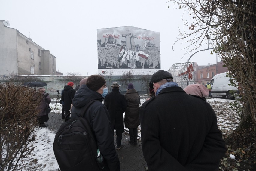 Mural przy ul. Głównej 37 jest już odsłonięty