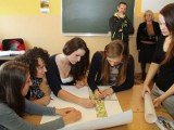 Uczniowie i studenci planują park na osiedlu Barwinek w Kielcach 