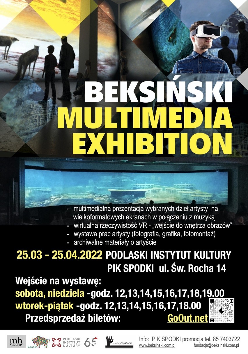 Białystok. PIK zaprasza na wystawę Beksiński Multimedia Exhibition – multimedialną podróż przez twórczość mistrza 