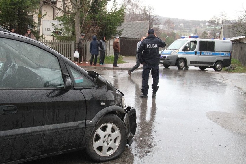 Wypadek w Bęczkowie