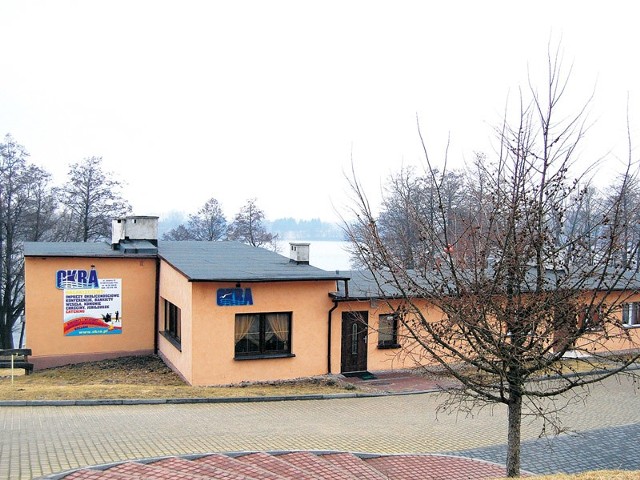 Restauracja nad brzegiem jeziora Okra w Drawsku Pomorskim.