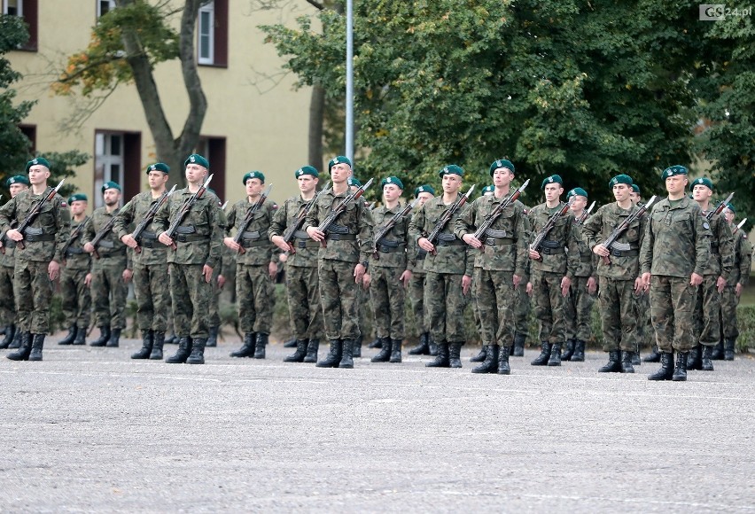 Przysięga elewów w Szczecinie.