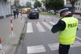 BMW potrąciło pieszego w Kaliszu. Kierował 71-latek [ZDJĘCIA]