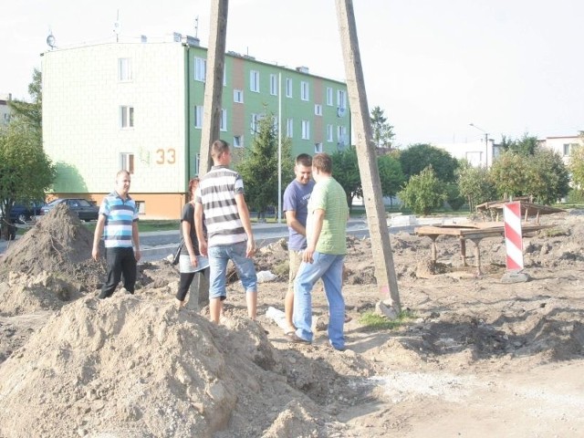 Niedawno tak rozkopane było centrum Unisławia, gdzie wymieniana była sieć. W przyszłym roku remont ma objąć kolejne ulice