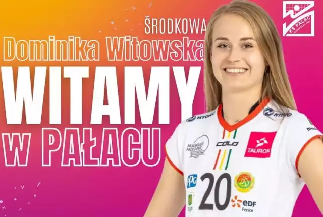 Dominika Witowska to piąta nowa zawodniczka KS Pałac Bydgoszcz