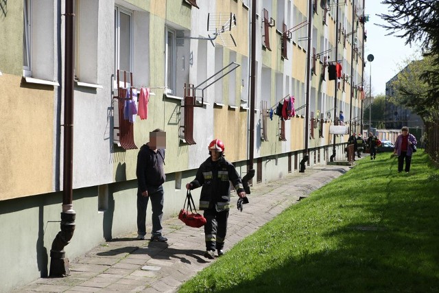 Wypadek na ul. Banacha w SłupskuWypadek na ul. Banacha w Słupsku